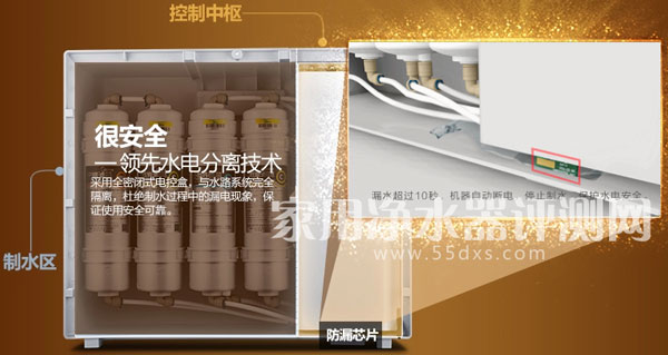 美的MRC1586A-50G净水器防漏水芯片